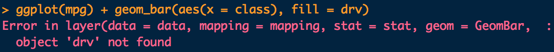 ggplot geom_bar error message